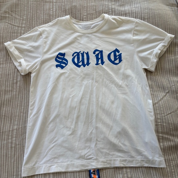 Miss Sixty SWAG t shirt size small , oversized unisex - Picture 1 of 5